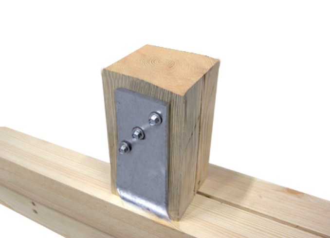 Основание столба для прикручивания 91x120x60/5 PSO90 (шт)