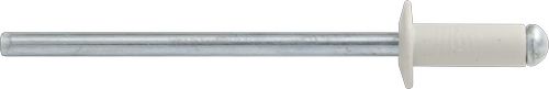 Заклепка вытяжная ISO 15977 3.2х8, Al/St, тип L RAL9003 (белый сигнальный) (упак/1.000шт)