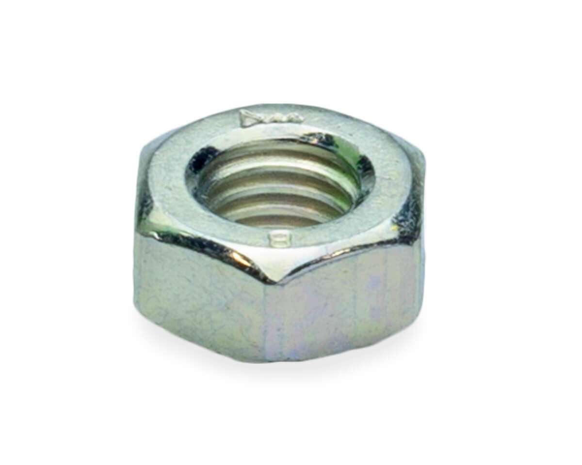 Гайка М10, цинк, прочн. 8 DIN 934 (упак/6шт)