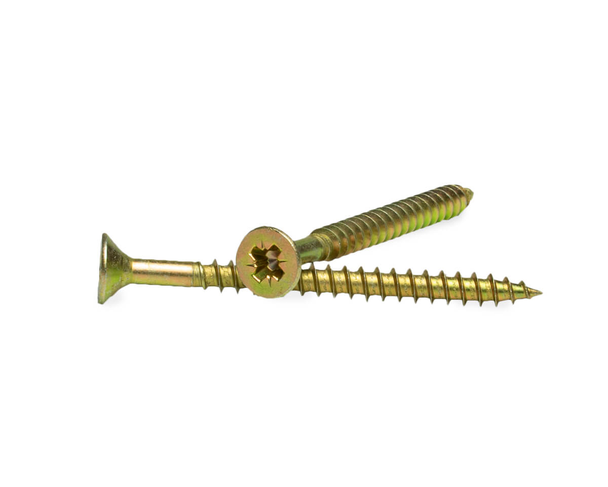 Саморез универсальный 6.0x70, желтый цинк, дой-пак M, МОНТАЖ (пакет/50шт)