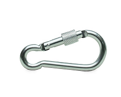 Карабин M8, DIN 5299D, с фиксатором, ЕКТ (с этик./1шт)