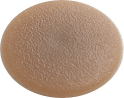 Заглушка декоративная под саморезы PZ-2, коричневая темная №943/дуб/S-08 (упак/100шт)