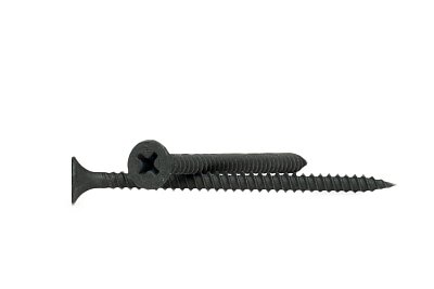 Саморез для гипсокартона 3.5x55, частый шаг (к металлу), фосфат, дой-пак L, МОНТАЖ (пакет/300шт)