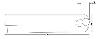 Ответная часть петли для фиксации в бетоне 200x40x16 OCPD-200/16 (шт)