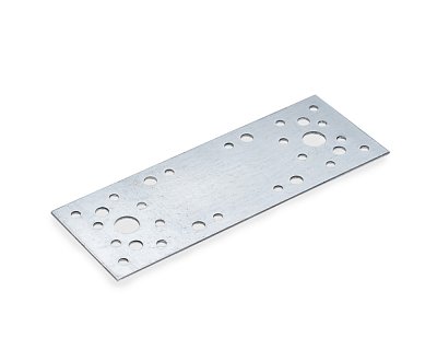Крепежная пластина оцинкованная 180x65x2,0 мм КР-180/65 (шт)