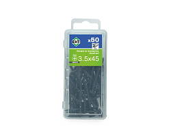 Саморез по ГК 3.5х45 частый шаг (к металлу), фосфат., ЕКТ (упак/50шт)