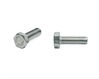 Болт с шестигранной головкой M8х25, DIN933, НЕРЖ. СТАЛЬ, ЕКТ (упак/6шт)