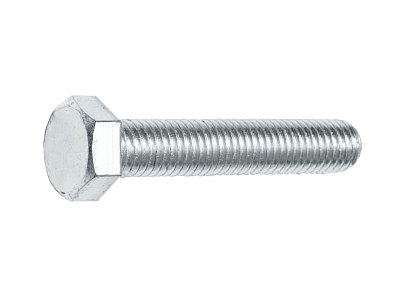 Болт шестигранный 5х16, цинк, DIN 933 (пакет/25шт)