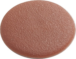 Заглушка декоративная под саморезы PZ-2, вишня темная/S-15 (упак/100шт)