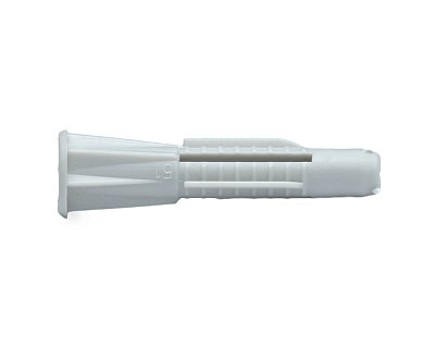 Дюбель универсальный 6x37 UKD с бортом, НЕЙЛОН KEW (упак/150шт)