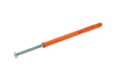 Рамный дюбель с пот/борт., шуруп потай TX, 10x160 RD-X, НЕЙЛОН ЕКТ (упак/25шт)