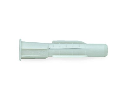Дюбель универсальный 8x52 UKD с бортом, НЕЙЛОН KEW (упак/100шт)