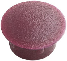 Заглушка декоративная под отверстие D12, бордо (упак/1.000шт)