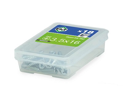 Шуруп 3.5х 16, потайная головка, шлиц PH, цинк, DIN 7982 (упак/18шт)