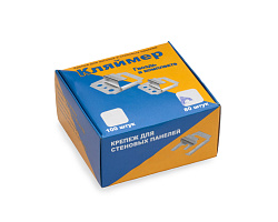 Крепление вагонки (кляймер) в комплекте с гвоздем 6" ЕКТ (упак/80шт)