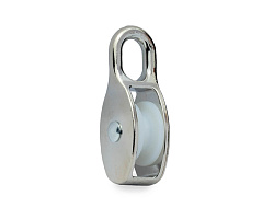 Блок одинарный PULLEY ZP 20 мм, с нейлоновым колесом (с этик./1шт)
