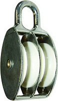 Блок двойной PULLEY ZP 15 мм, с нейлоновым колесом (шт)