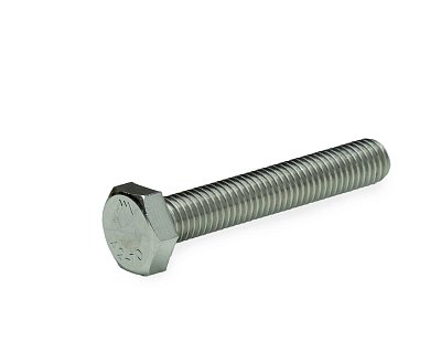 Болт с шестигранной головкой M12х70, DIN933, НЕРЖ. СТАЛЬ (упак/50шт)
