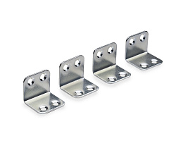 Уголок мебельный 26x26мм, цинк (пакет/4шт)