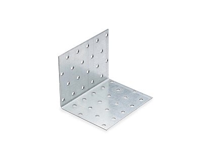 Уголок крепежный равносторонний 80x80x100x2,0 мм KUR-80-100 (упак/50шт)