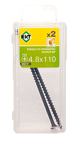Саморез по ГК, крупный шаг 4,8х110 (упак/2шт)