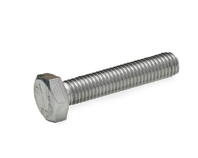 Болт с шестигранной головкой M10х50, DIN933, НЕРЖ. СТАЛЬ (упак/50шт)