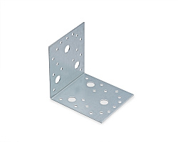 Крепежный уголок оцинкованный 105x105x90x1,5 мм KU-105x1,5 (упак/8шт)