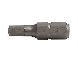 Насадка под внутренний шестигранник H5х25мм 1/4" S2 KERN (упак/500шт)