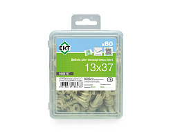 Дюбель для гипсокартонных плит Driva 01S-пластм.(13х37), Нейлон, в пласт. контейнере, ЕКТ (упак/80шт)