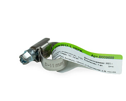 Хомут червячный (6-11 мм), ширина 9 мм, DIN3017-1, НЕРЖ. СТАЛЬ, W2, ЕКТ (с этик./1шт)