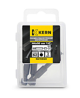 Насадка под внутренний шестигранник H4х50мм 1/4" S2 в боксе KERN (упак/3шт)