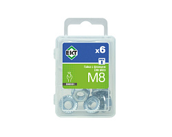 Гайка M 8 с фланцем (упак/6шт)