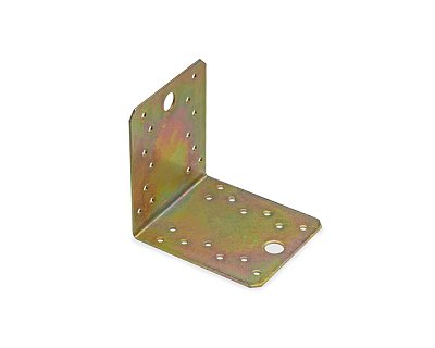 Соединительный уголок 105x105x90/2 KL8, желтый цинк (шт)