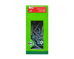 Дюбель-гвоздь GL, 10x80 потай, п/п, ЕКТ (кор. с окном/25шт)