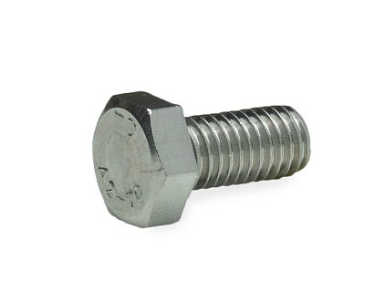 Болт с шестигранной головкой M8х16, DIN933, НЕРЖ. СТАЛЬ (упак/200шт)