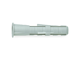 Дюбель распорный 10х50 KSD S с бортом, НЕЙЛОН KEW (упак/100шт)
