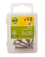 Саморез, желтый цинк 5,0 х30 (упак/12шт)