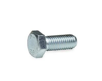 Болт с шестигр. головкой М12х30/30, DIN933/ГОСТ 7798-70,кл.5.8,цинк МОНТАЖ (упак/50шт)