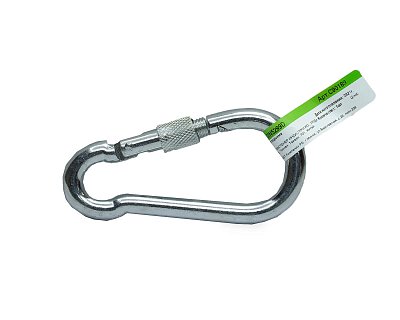 Карабин М10, с фиксатором, DIN5299D, ЕКТ (с этик./1шт)