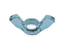Гайка барашковая М10, DIN315, оцинк. (упак/200шт)