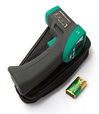 Термометр инфракрасный бесконтактный -20 - +320 ˚C, 12:1, MS6530B MASTECH (шт)