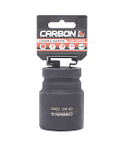 Головка ударная 1" 38мм 80L, 6-гранная CrMo CARBON (шт)