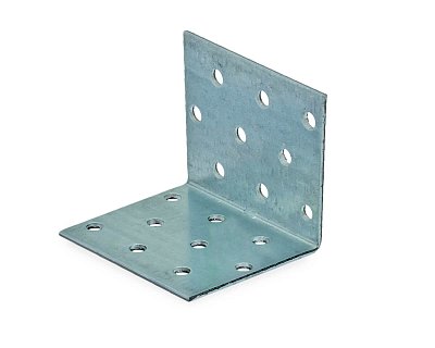 Уголок крепежный равносторонний 50x50x60x2,0 мм KUR-50-60 (шт)