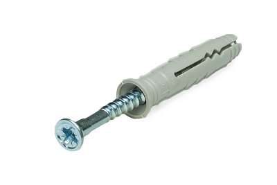 Дюбель-гвоздь GL, 8x45 потай, нейлон, ЕКТ (упак/60шт)