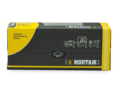 Гвоздь строительный 3.5x90, МОНТАЖ (кор. с окном/1кг)