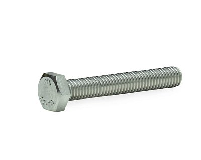 Болт с шестигранной головкой M6х40, DIN933, НЕРЖ. СТАЛЬ (упак/200шт)