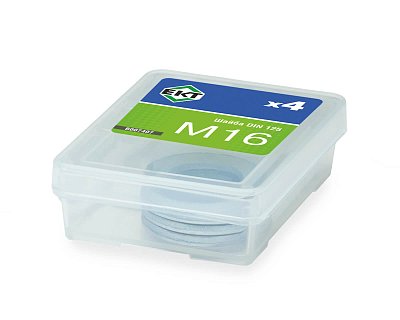 Шайба М16, цинк, DIN125 (упак/4шт)