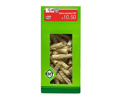 Дюбель распорный PND 10x50, нейлон, ЕКТ (кор. с окном/100шт)