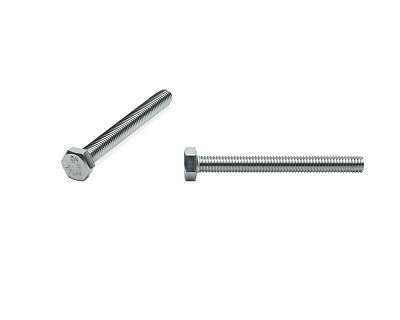 Болт с шестигранной головкой M8х70, DIN933, НЕРЖ. СТАЛЬ, ЕКТ (упак/4шт)