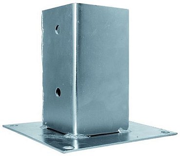 Монтажное основание стойки прямоугольное 91x150x150/2,0 PSP90 (шт)